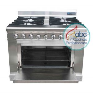 Estufa industrial con horno