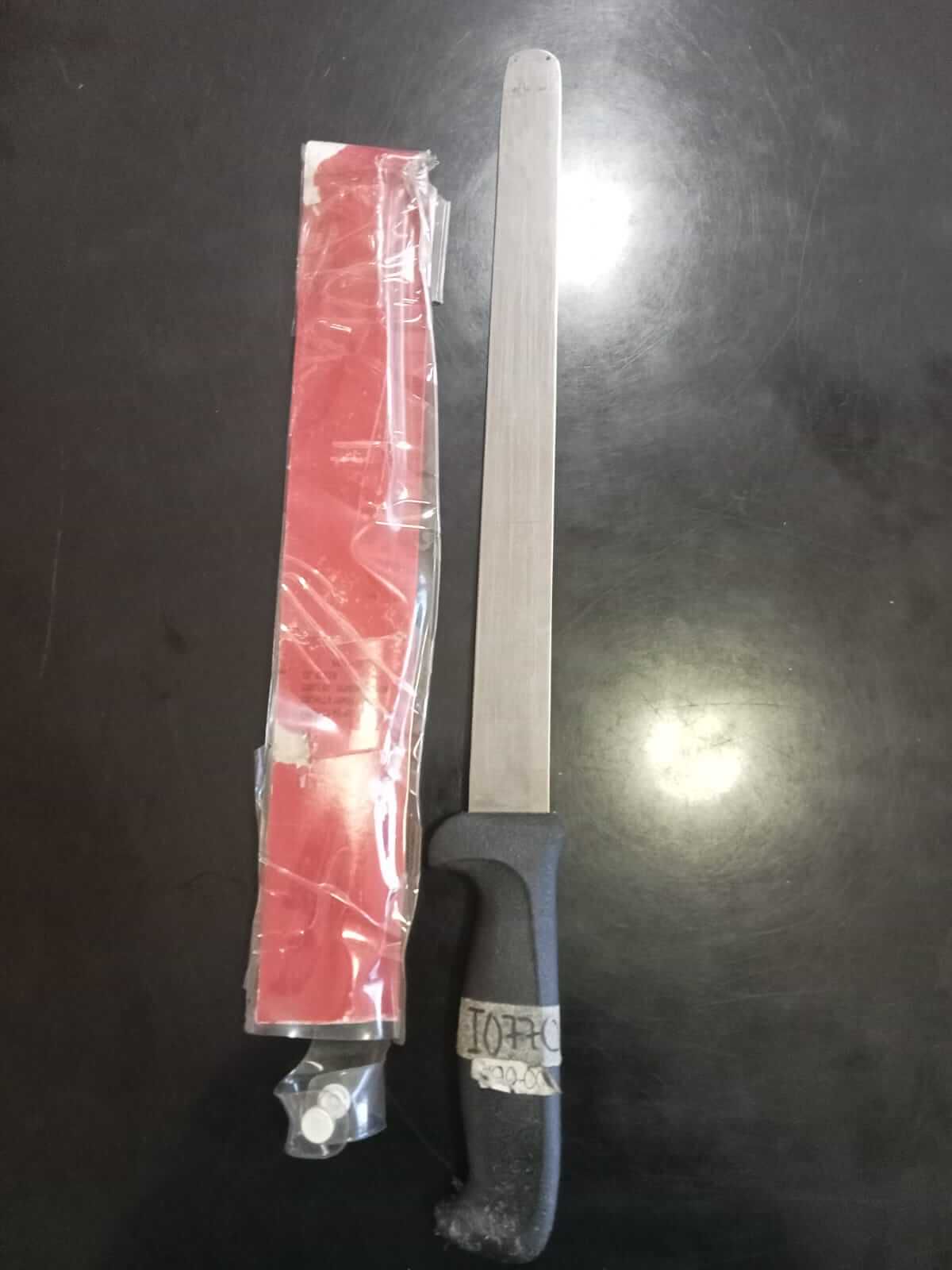 Cuchillo para jamón y pala para untar