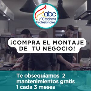 Compra el montaje y llevates ¡2 mantenimientos gratis!