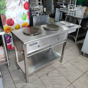 Mueble para crepes con azafates  140 x 51 x 89cm Cod: I0004