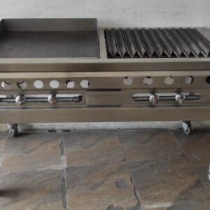 Equipo mixto plancha y parrilla 149 x 71 x 140cm Cod: I0110