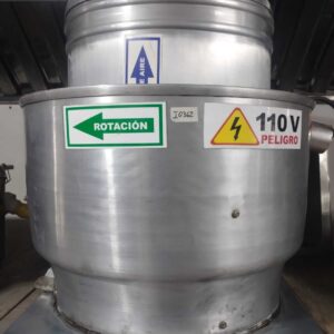 Extractor tipo hongo 18″ Monofásico Cod: I0362