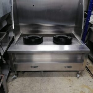 Estufa Wok Nacional 1.51cm x 1m x 74cm Cod: I0008