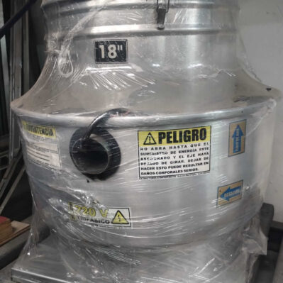 Extractor tipo hongo 18″ Trifásico Cod: I0342