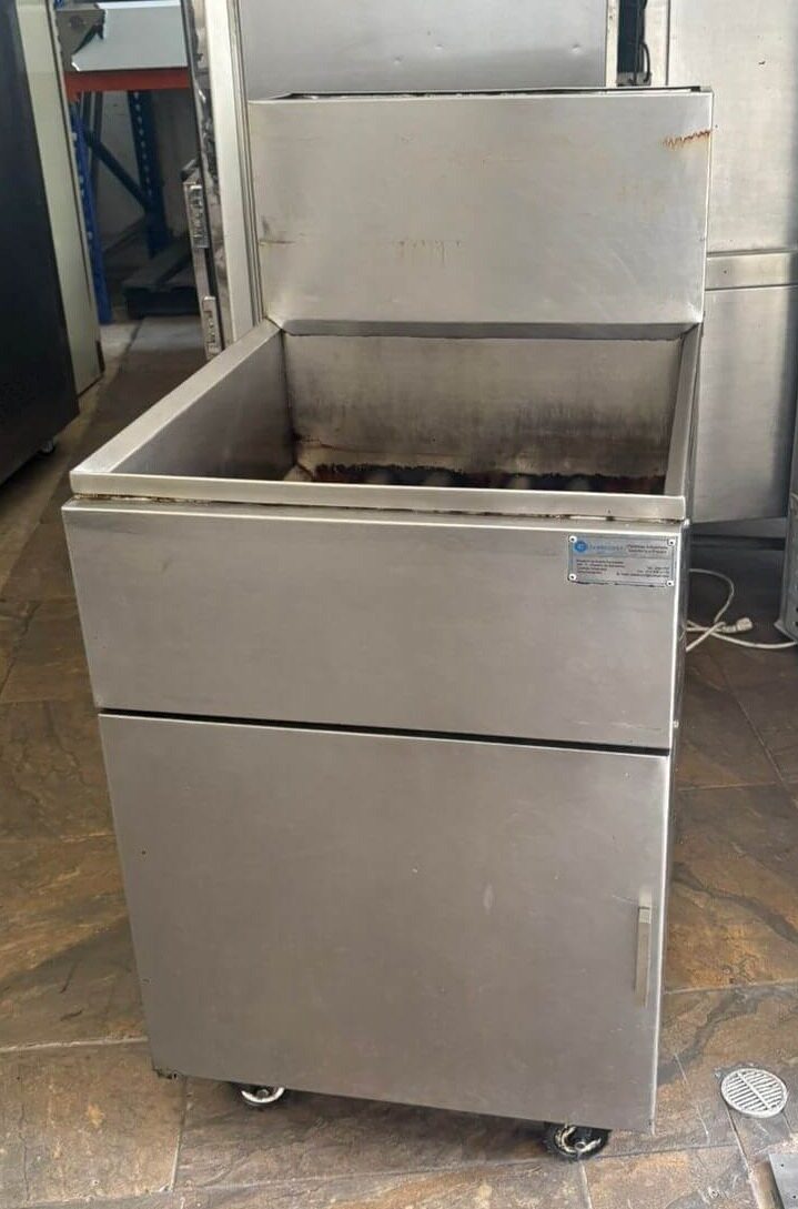 Freidor de alto rendimiento 3 canastillas