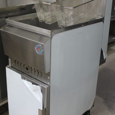 Freidora industrial doble automatica  39 cm x 70 cm x 87 c Cod: I0453