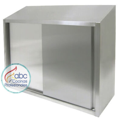 Gabinete de 4 entrepaño con puertas corredizas