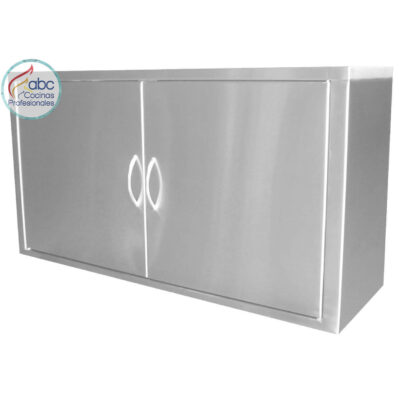 Gabinete de 3 entrepaños con puertas abatibles