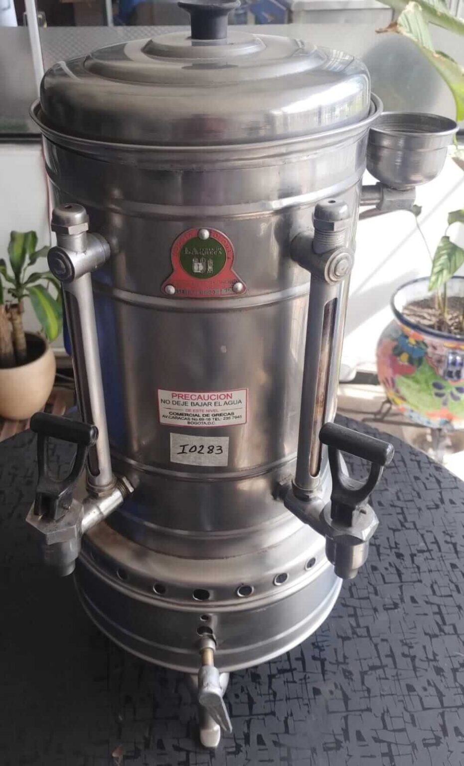 Greca a gas usada