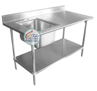 Lavaplatos, entrepaño y poceta