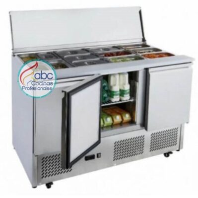 Nevera horizontal / Estación de  refrigerada 137cm