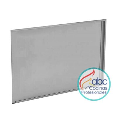 Puerta industrial corrediza para gabinete