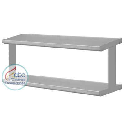 Repisa doble para ventana de servicio