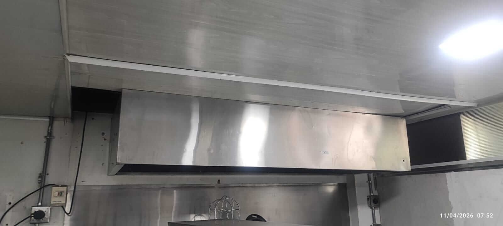 Campana industrial tipo Cajón Central
