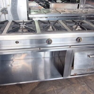 Equipo mixto Estufa y hornototales: 205 x 61 x 86 cm  Cod: I0270