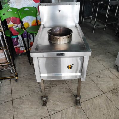 Estufa Wok de 1 puesto Javar 60.5 x 90 x 90 + 35cm
 Cod: I0202