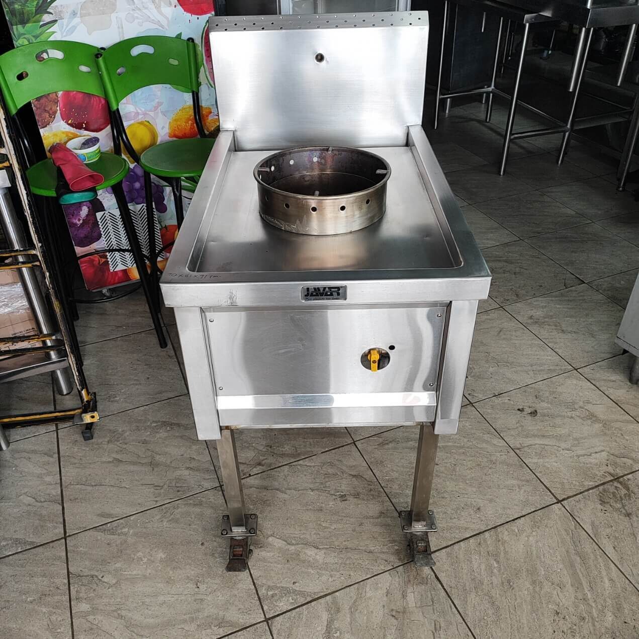 Estufa Wok de 1 puesto Javar