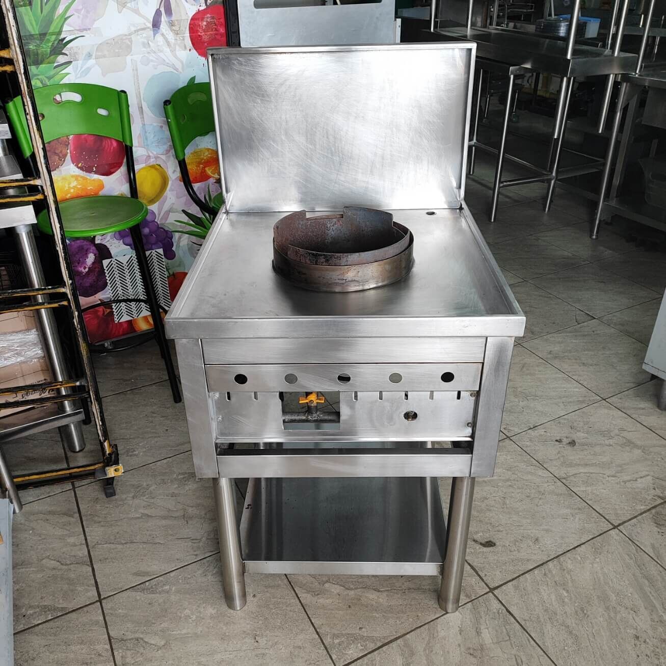 Estufa wok nacional